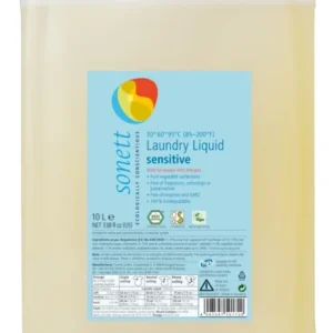Detergent lichid pentru rufe sensitive ecologic 10l Sonett
