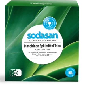 Tablete pentru masina spalat vase ecologice 25buc 625g Sodasan