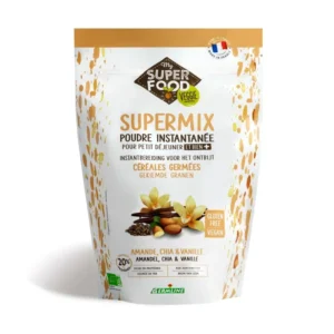 Supermix pentru mic dejun cu migdale, chia si vanilie bio 350g Germline