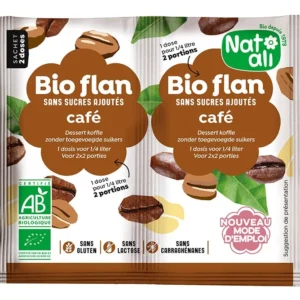 Budinca de cafea bio 2 buc x 5.5g 11g Nat-ali