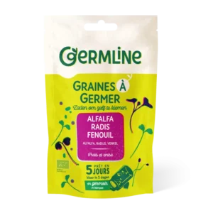 Mix alfalfa, ridiche si fenicul pentru germinat bio 150g Germline