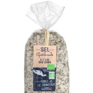 Sare de mare cu usturoi salbatic bio 250g Morel et Le Chantoux