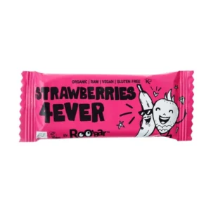 Baton cu capsuni bio 30g Roobar