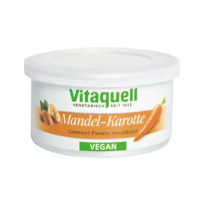 Crema tartinabila cu morcovi si migdale bio 125g Vitaquell