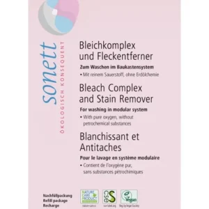 Complex inalbitor si pentru indepartarea petelor ecologic 900g Sonett