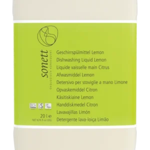 Detergent lichid pentru vase cu lamaie ecologic 20l Sonett