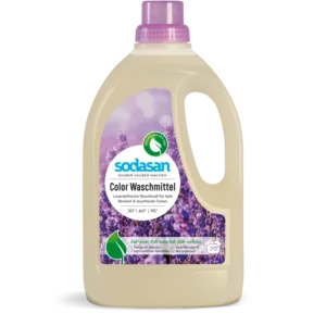 Detergent lichid pentru rufe albe si color cu  lavanda ecologic 1.5l Sodasan