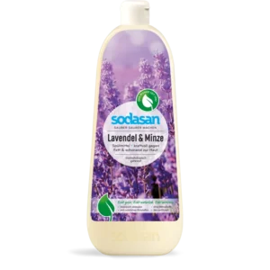 Detergent lichid pentru vase cu lavanda si menta ecologic 1l Sodasan