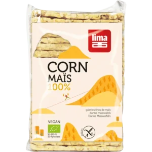 Rondele din porumb expandat bio 140g Lima