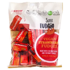 Caramele - aroma capsuni bio 150g Super Fudgio