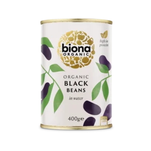 Fasole neagra boabe la conserva bio 400g Biona