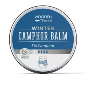 Balsam de iarna cu camfor 5% pentru copii ecologic 60ml Wooden Spoon