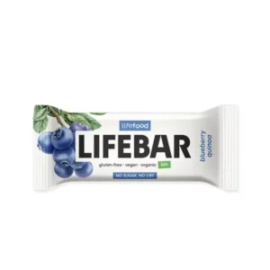 Baton cu afine si quinoa bio 40g Lifebar