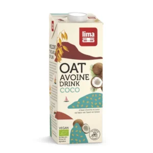 Bautura vegetala de ovaz cu cocos bio 1l Lima