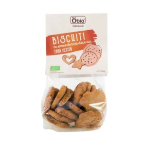 Biscuiti cu aroma de turta dulce bio 100g Obio