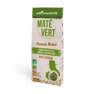 Ceai mate verde salbatic bio 350g Aromandise