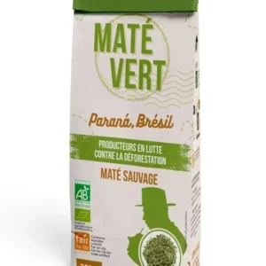 Ceai mate verde salbatic bio 350g Aromandise