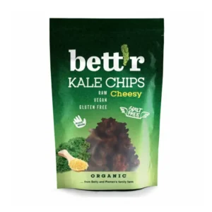 Chips din kale cu aroma de branza bio 30g Bettr