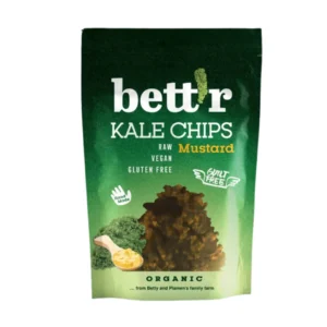 Chips din kale cu mustar bio 30g Bettr