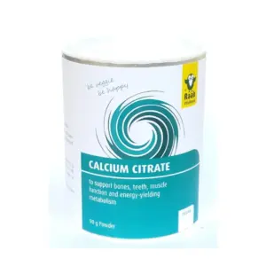 Citrat de calciu pudra vegana 90g Raab