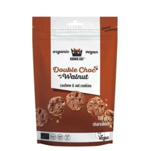 Cookie cu ciocolata si nuci bio  100g Kookie Cat