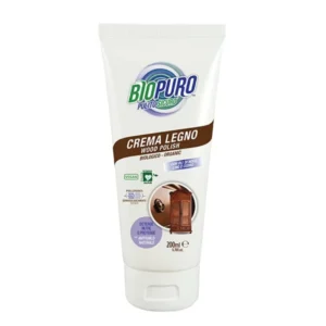 Crema pentru curatarea si intretinerea lemnului hipoalergena ecologica 200ml Biopuro