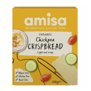 Crispbread cu naut bio 100g Amisa