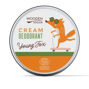 Deodorant crema pentru tineri Young Fox 60ml Wooden Spoon