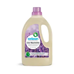 Detergent lichid pentru rufe albe si color cu  lavanda ecologic 1.5l Sodasan
