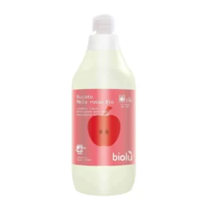 Detergent lichid pentru rufe albe si colorate cu mere rosii ecologic 1l Biolu