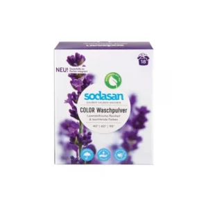 Detergent praf pentru rufe colorate cu lavanda ecologic 1.01kg Sodasan