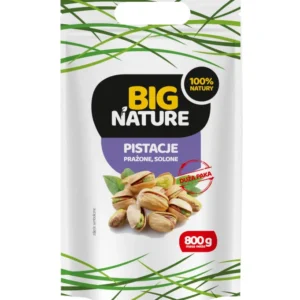 Fistic prajit si sarat 800g Big Nature