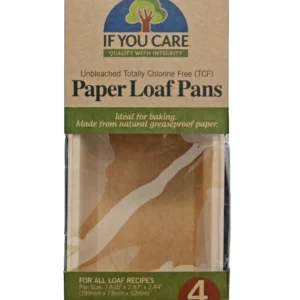 Forme de copt din hartie nealbita pentru chec 4buc If You Care