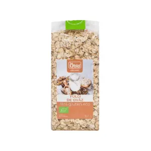 Fulgi de ovaz fara gluten bio 300g Obio