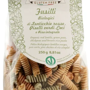 Fusilli tricolore bio 250g Pasta Natura