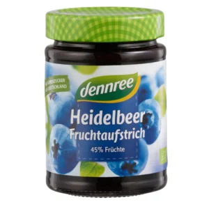 Gem de afine bio 340g Dennree