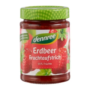 Gem de capsuni bio 340g Dennree