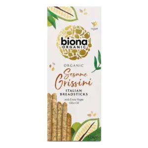 Grisine cu susan si ulei de masline bio 125g Biona