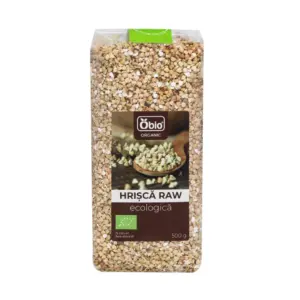 Hrisca raw bio 500g Obio
