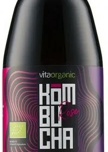 Kombucha cu trandafir bio 330ml Vita Organic
