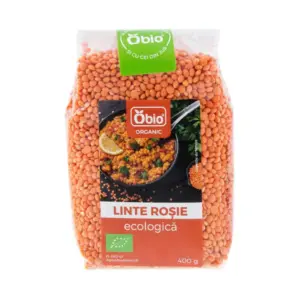 Linte rosie bio 400g Obio