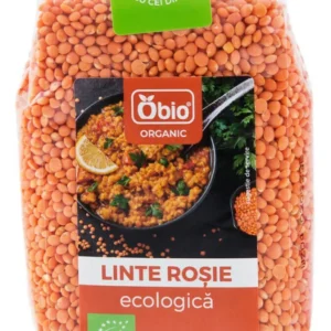 Linte rosie bio 400g Obio