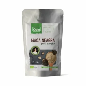 Maca neagra pudra bio 125g Obio