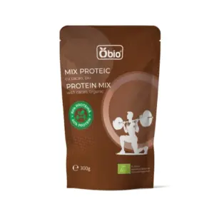 Mix proteic cu cacao bio 300g Obio