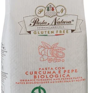 Paste cu turmeric si piper bio 250g Pasta Natura