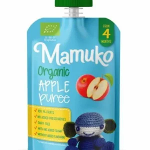 Piure de mere bio  4+ luni 100g Mamuko