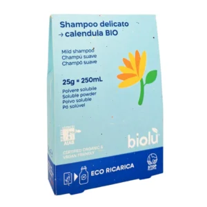 Sampon cu galbenele pudra - refill ecologic 25g Biolu