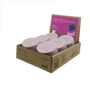 Sampon solid cu mure ecologic 12 buc x 55g Biolu