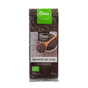Seminte de chia bio 200g Obio