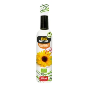 Ulei de floarea soarelui presat la rece bio 375ml Big Nature